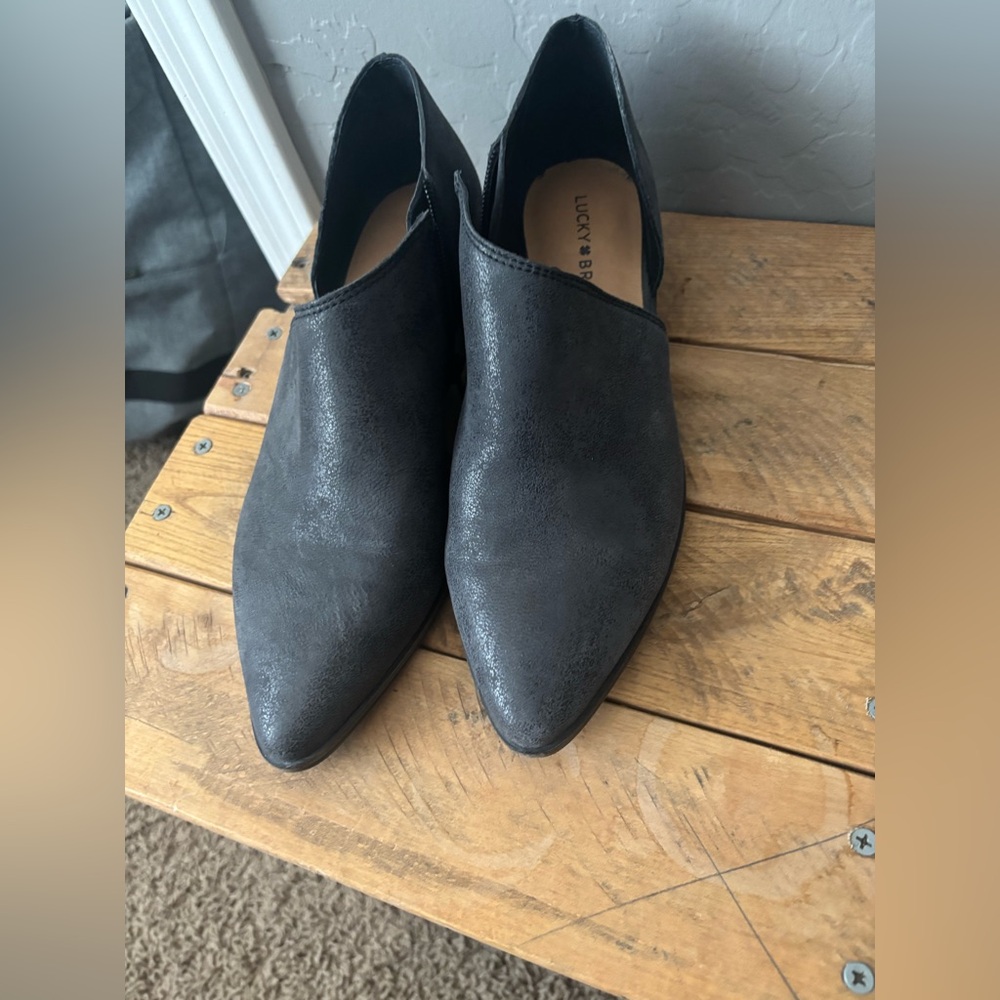 Lucky Brand Women's Black Ankle Boots